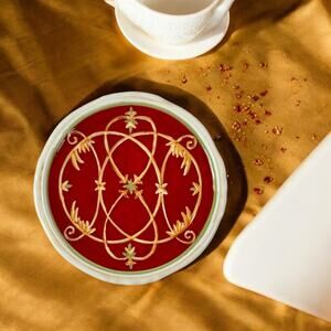 3/$20 Fitz And Floyd Bellacara Ceramic Dessert Bread Plate 6" Dishwasher Safe